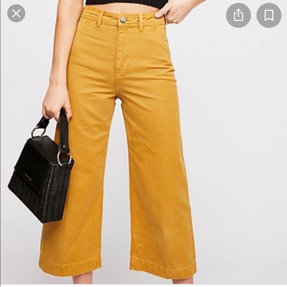 We the Free Patti Wide Leg Crop Pants